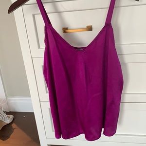 100% silk Vince tank